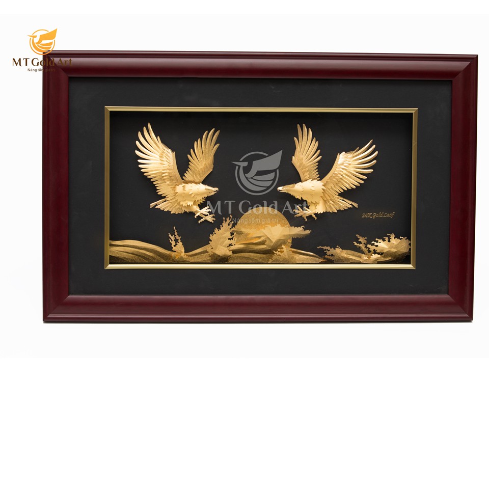 Tranh Đại bàng tung cánh 36x58cm