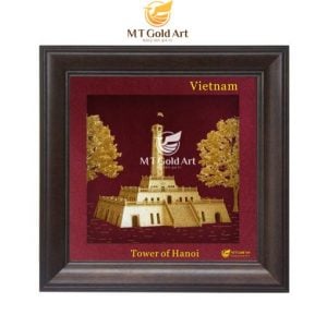 Tranh cột cờ Hà Nội ( 20 x 20 cm)