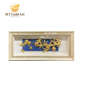 Tranh Cành Đào Trường Thọ