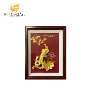 Tranh chim phượng hoàng (25x32cm)