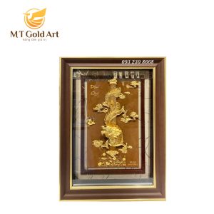 Tranh rồng phú Quý (54x74cm)