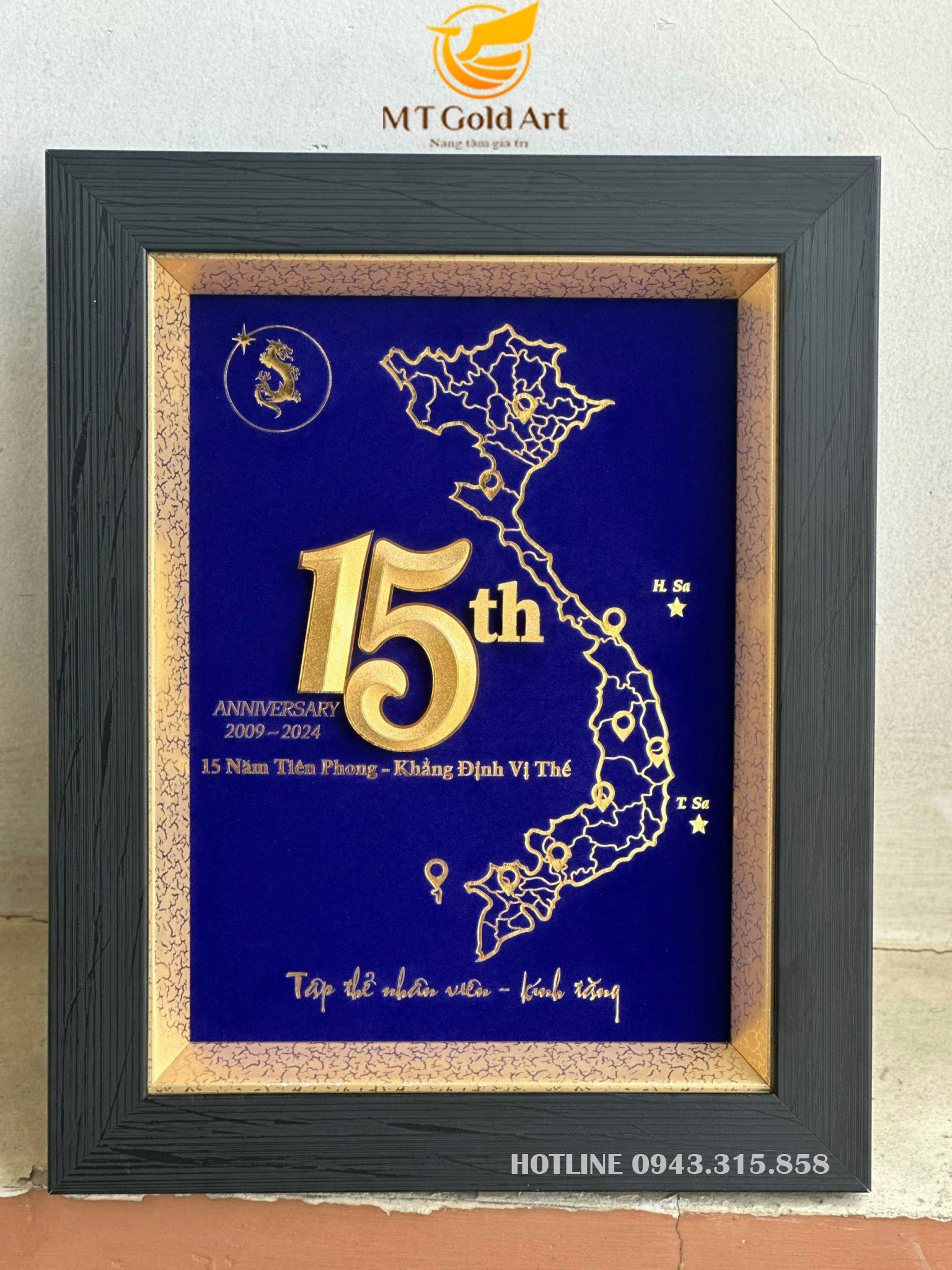 tranh kỷ niệm 15 năm thành lập công ty